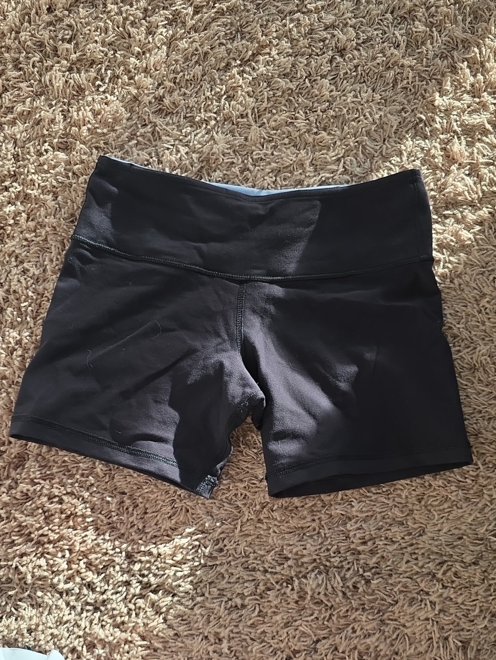 lululemon athletica Black High-Waist Bike Shorts
